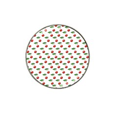 Cherries Love Hat Clip Ball Marker by designsbymallika