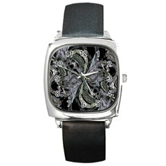 Insect Portrait Square Metal Watch by MRNStudios