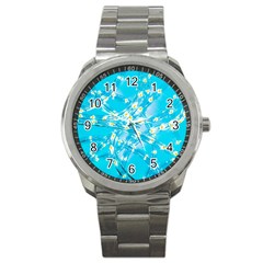 Pop Art Neuro Light Sport Metal Watch by essentialimage365