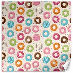 Donuts Love Canvas 16  X 16  by designsbymallika