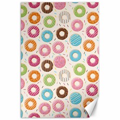 Donuts Love Canvas 20  X 30  by designsbymallika