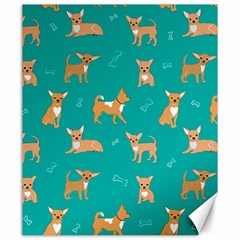 Cute Chihuahua Dogs Canvas 20  X 24  by SychEva