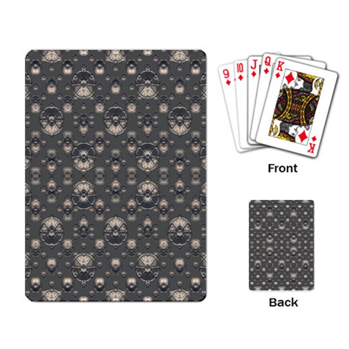 Modern Geometric Ornate Pattern Design Playing Cards Single Design (Rectangle)