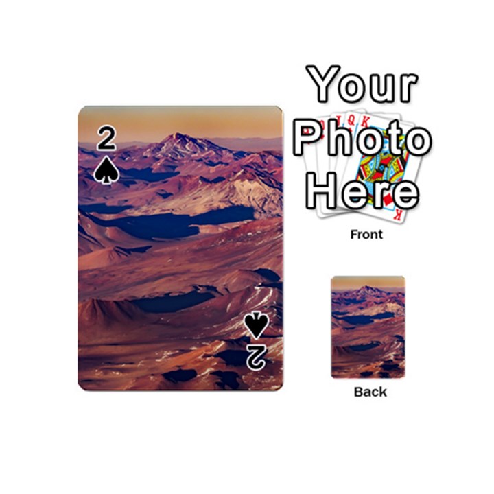 Atacama Desert Aerial View Playing Cards 54 Designs (Mini)