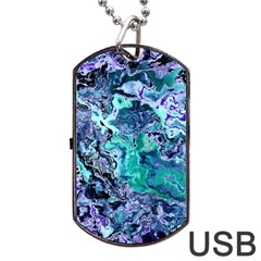 Roadie Dog Tag Usb Flash (one Side) by MRNStudios