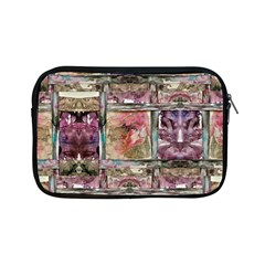 Collage Repeats Apple Ipad Mini Zipper Cases by kaleidomarblingart