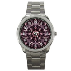 Rose Gold Mandala Sport Metal Watch by MRNStudios