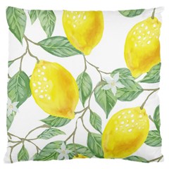 Vintage Lemons Standard Flano Cushion Case (one Side) by SomethingForEveryone