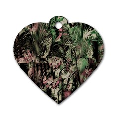 Dunn Dog Tag Heart (one Side) by MRNStudios