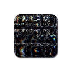 Power Up Rubber Coaster (square)  by MRNStudios