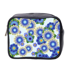 Flower Bomb 7 Mini Toiletries Bag (two Sides) by PatternFactory