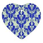 Great Vintage Pattern D Ornament (Heart)