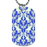 Great Vintage Pattern D Dog Tag (One Side)