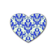Great Vintage Pattern D Heart Coaster (4 Pack)  by PatternFactory