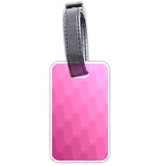 Wonderful Gradient Shades 5 Luggage Tag (one Side)