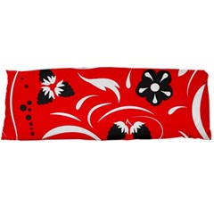 Folk Flowers Pattern  Body Pillow Case Dakimakura (two Sides) by Eskimos