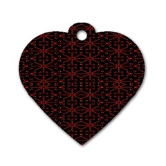 Spiro Dog Tag Heart (two Sides)