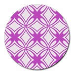 Great Vintage Pattern D Pattern 6-21-4 Round Mousepads