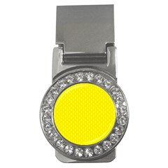 Soft Pattern Yellow Money Clips (cz) 