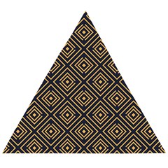 Art Deco Vector Pattern Wooden Puzzle Triangle by webstylecreations