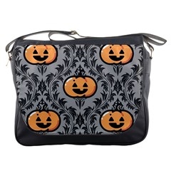 Pumpkin Pattern Messenger Bag by InPlainSightStyle