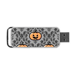 Pumpkin Pattern Portable Usb Flash (one Side) by InPlainSightStyle