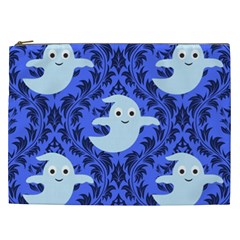 Ghost Pattern Cosmetic Bag (xxl) by NerdySparkleGoth