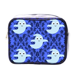 Ghost Pattern Mini Toiletries Bag (one Side) by InPlainSightStyle