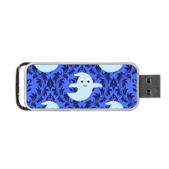 Ghost Pattern Portable Usb Flash (one Side) by InPlainSightStyle