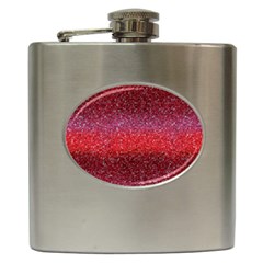 Red Sequins Hip Flask (6 Oz) by SychEva