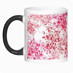 Red Splashes On A White Background Morph Mugs by SychEva