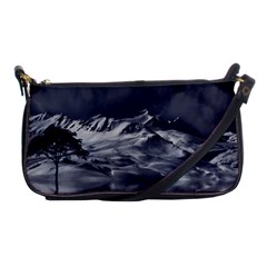 Mountain-snow-night-cold-winter Shoulder Clutch Bag