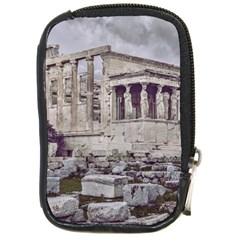 Erechtheum Temple, Athens, Greece Compact Camera Leather Case by dflcprintsclothing