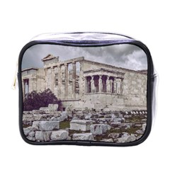 Erechtheum Temple, Athens, Greece Mini Toiletries Bag (one Side) by dflcprintsclothing