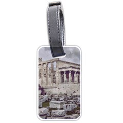 Erechtheum Temple, Athens, Greece Luggage Tag (one Side) by dflcprintsclothing