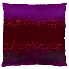 Red Splashes On Purple Background Standard Flano Cushion Case (two Sides) by SychEva