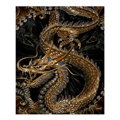 Fantasy Dragon Pentagram Shower Curtain 60  X 72  (medium)  by Sudhe