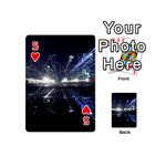 Cityscape-light-zoom-city-urban Playing Cards 54 Designs (Mini) Front - Heart5
