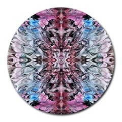 Abstract Waves  Round Mousepads