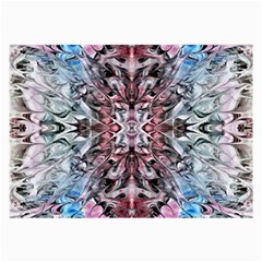 Abstract Waves  Large Glasses Cloth