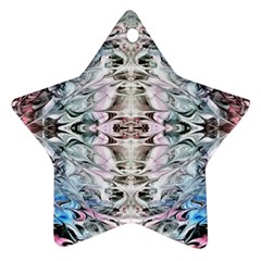 Abstract Waves Iii Ornament (star)