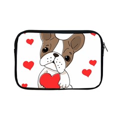 French Bulldog Hearts Apple Ipad Mini Zipper Cases by SomethingForEveryone
