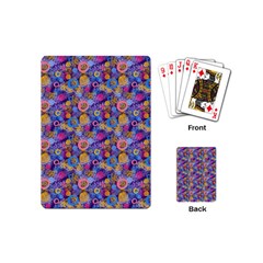 Multicolored Circles And Spots Playing Cards Single Design (mini) by SychEva