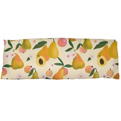 Yellow Juicy Pears And Apricots Body Pillow Case Dakimakura (two Sides) by SychEva