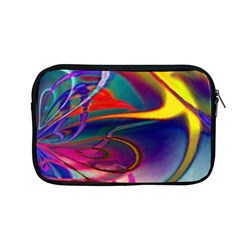Colorful Rainbow Modern Paint Pattern 13 Apple Macbook Pro 13  Zipper Case by DinkovaArt