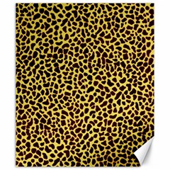 Fur-leopard 2 Canvas 20  X 24  by skindeep