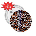 Fur-leopard 5 2.25  Buttons (10 pack)  Front