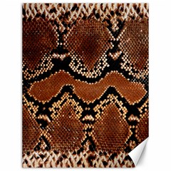 Leatherette Snake 3 Canvas 12  X 16  by skindeep