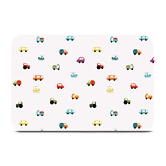 Cute Bright Little Cars Plate Mats by SychEva