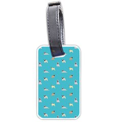 Funny Pugs Luggage Tag (one Side)
